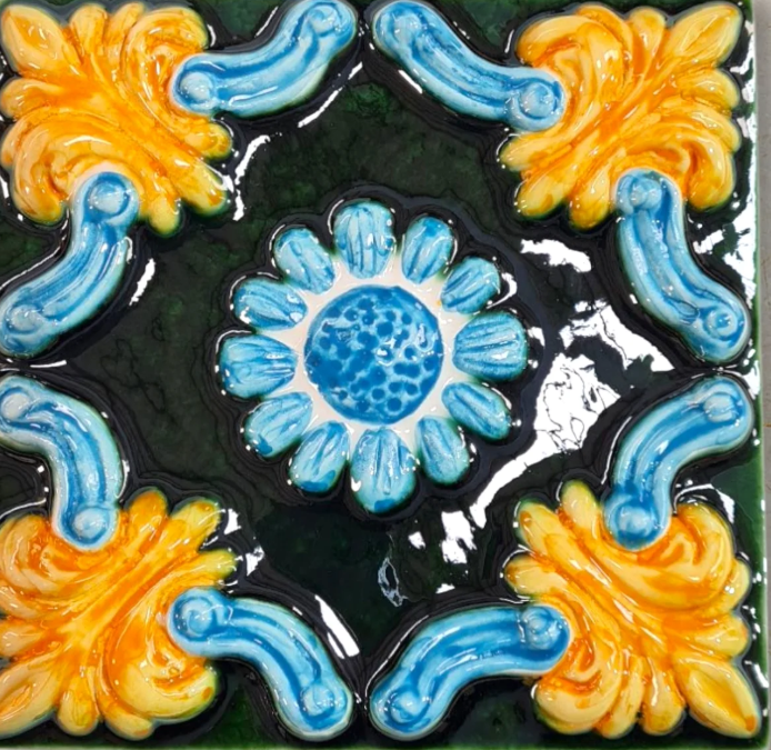 Azulejo Malmequer