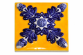 Albardeira Amarelo e Azul Cobalto