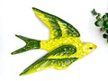 Andorinha Nº 02 Amarelo Girassol e Verde Garrafa