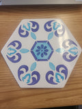 Azulejo Estampilha Sextavado REF.14.02