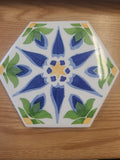 Azulejo Estampilha Sextavado Ref. 04