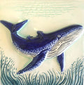Baleia Azul Cobalto e Verde