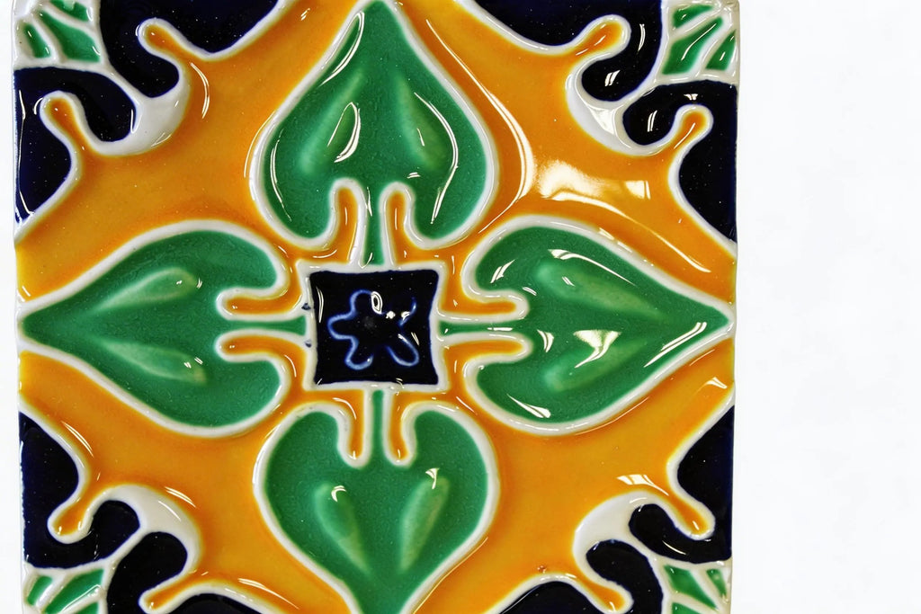Azulejo_Coração Amarelo Girassol