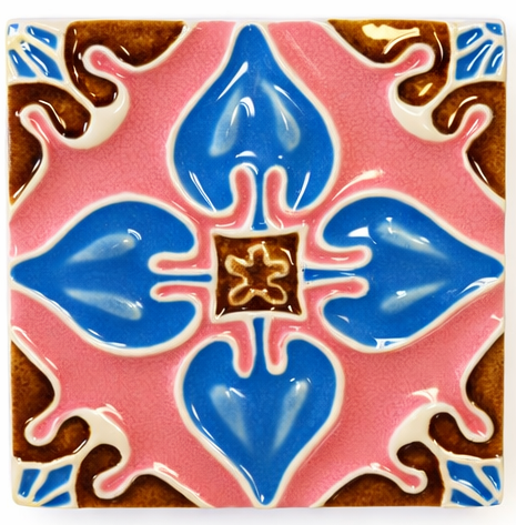 Azulejo_Coração Rosa Cremesim