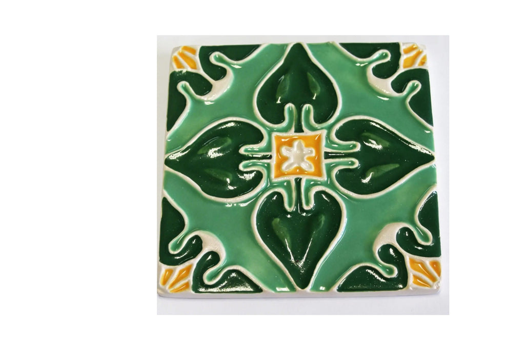 Azulejo_Coração Verde