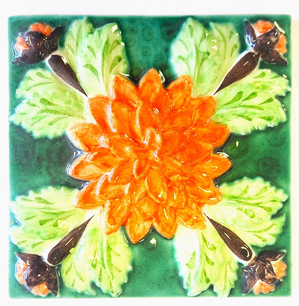 Azulejo_Cravo Laranja
