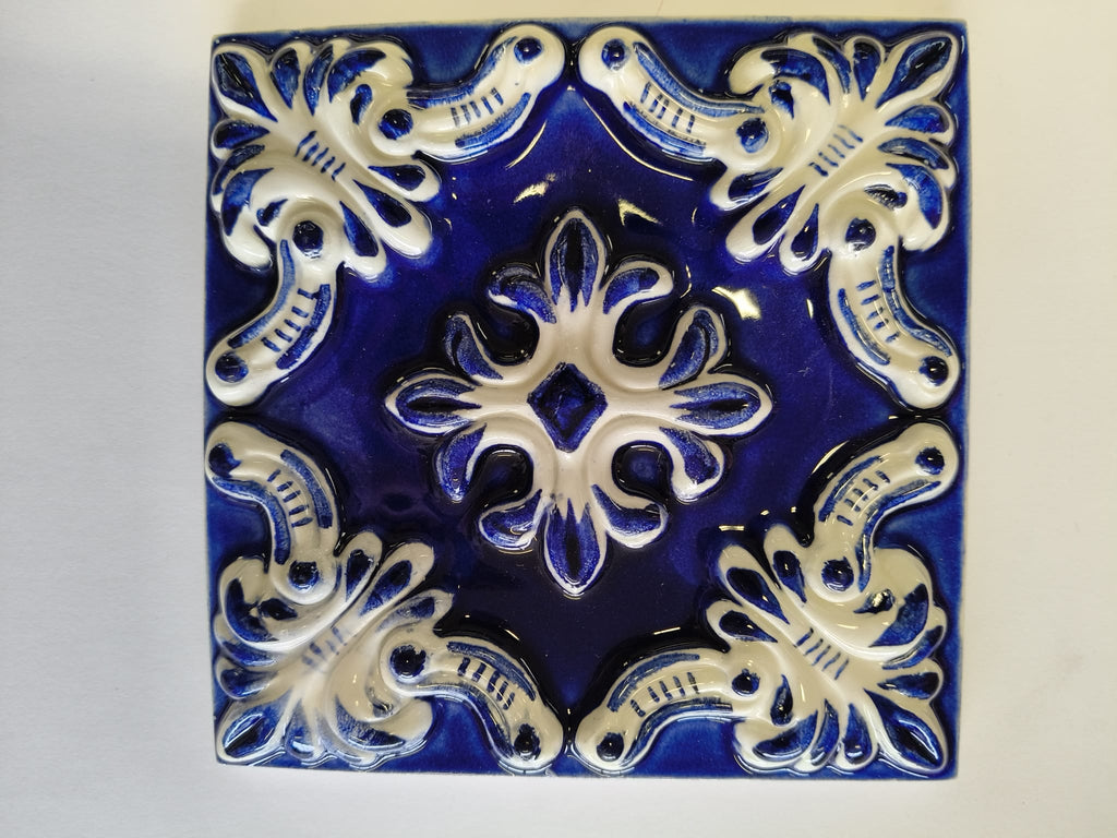 Flor do Lis Azul Cobalto