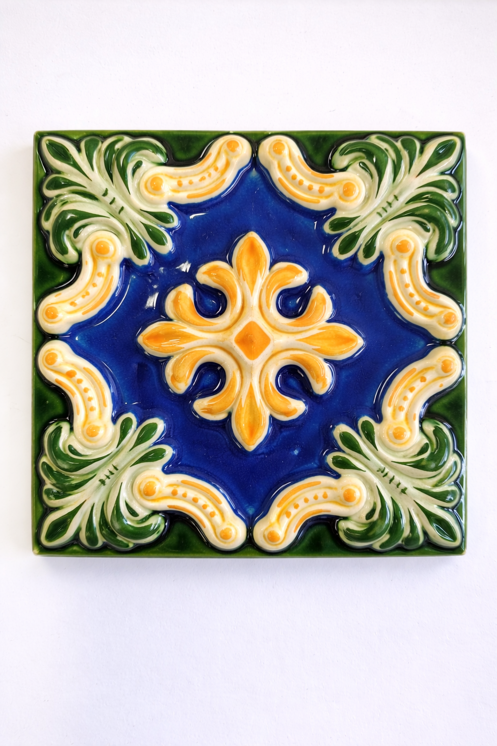 Flor do Lis Azul Cobalto