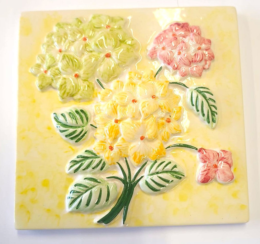 Hortênsia 14x14 Amarelo