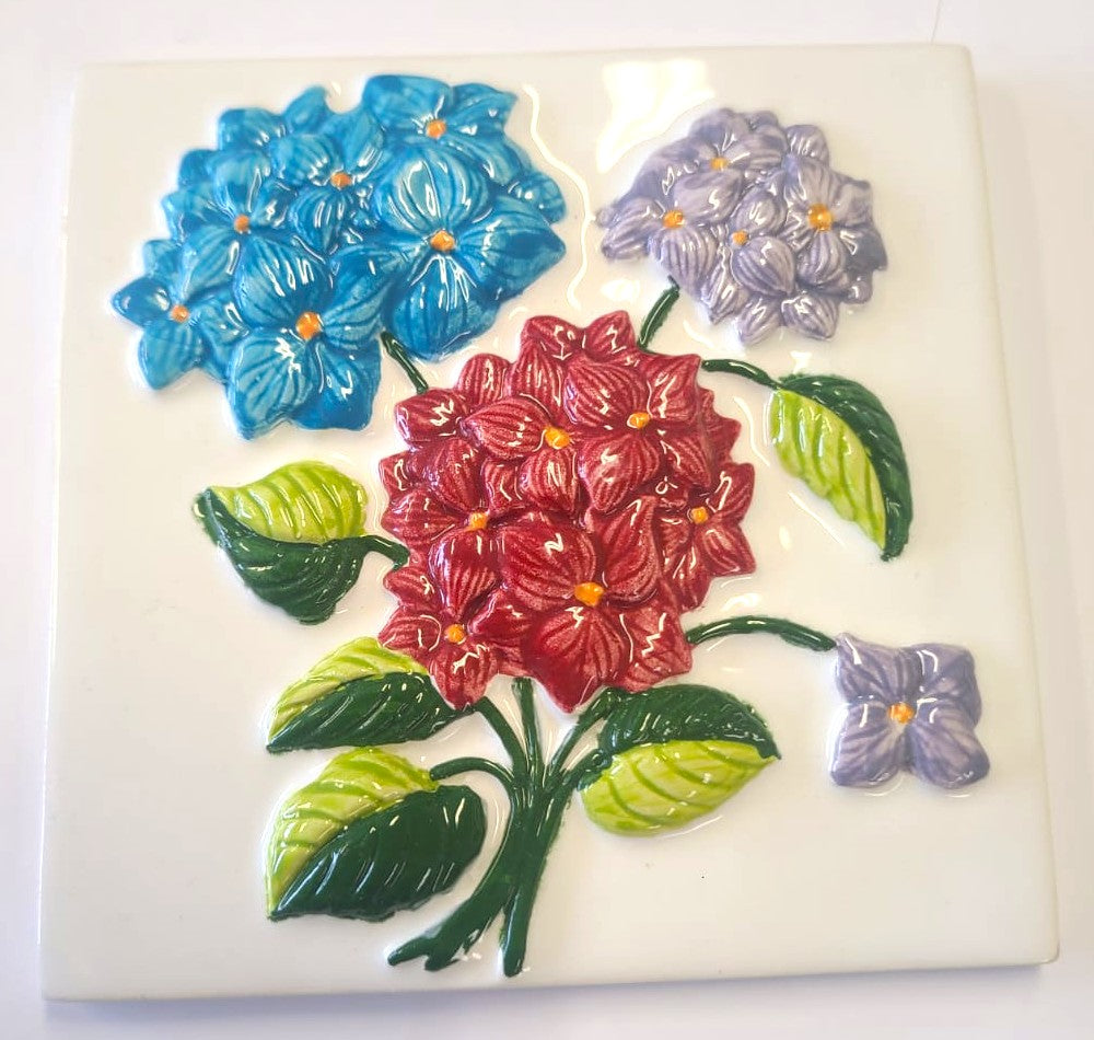 Hortênsia 14x14 Branco