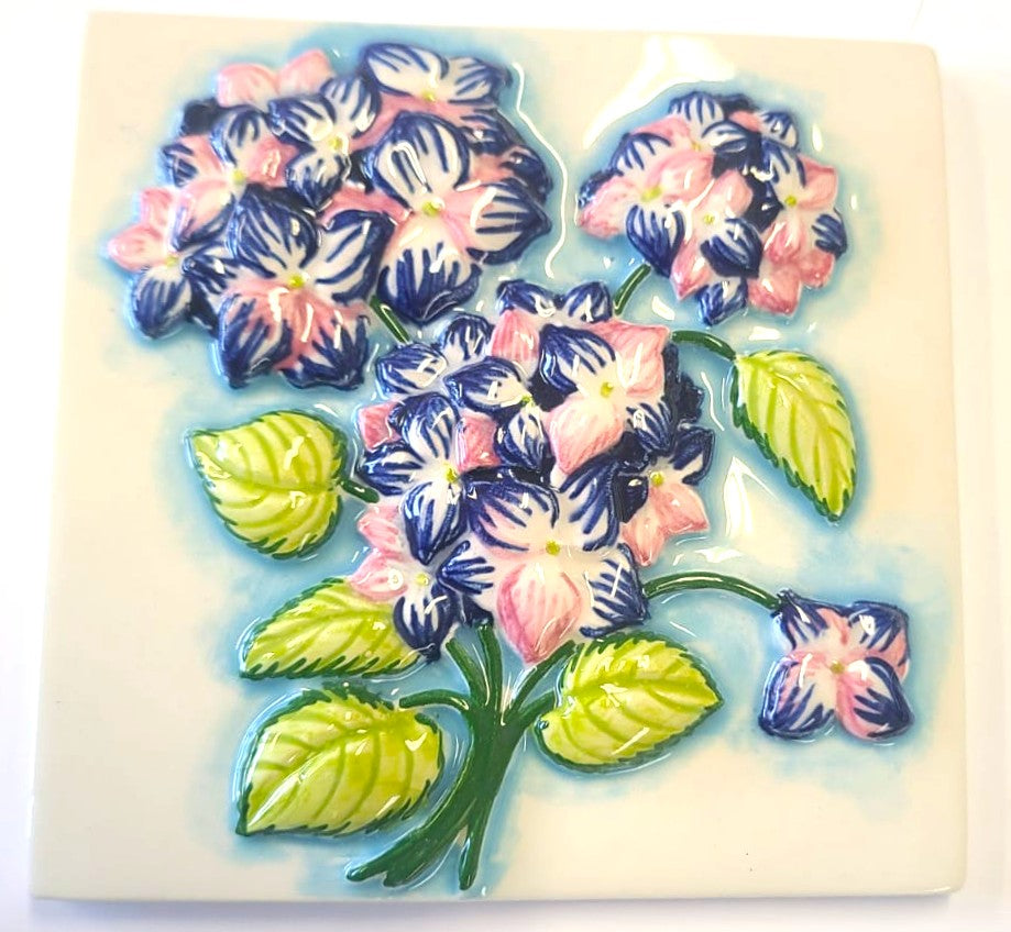 Hortênsia 14x14 Branco