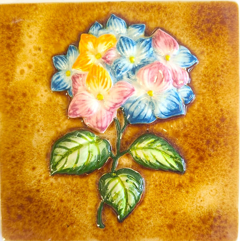 Hortênsia 12x12 Castanho Mel