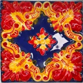 Flor do Lis Azul e Castanho