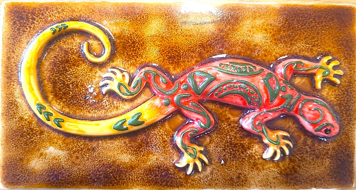 Lagarto 20x11 Castanho Mel