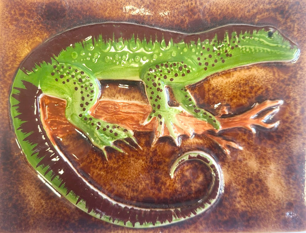 Lagarto 20x15 Castanho