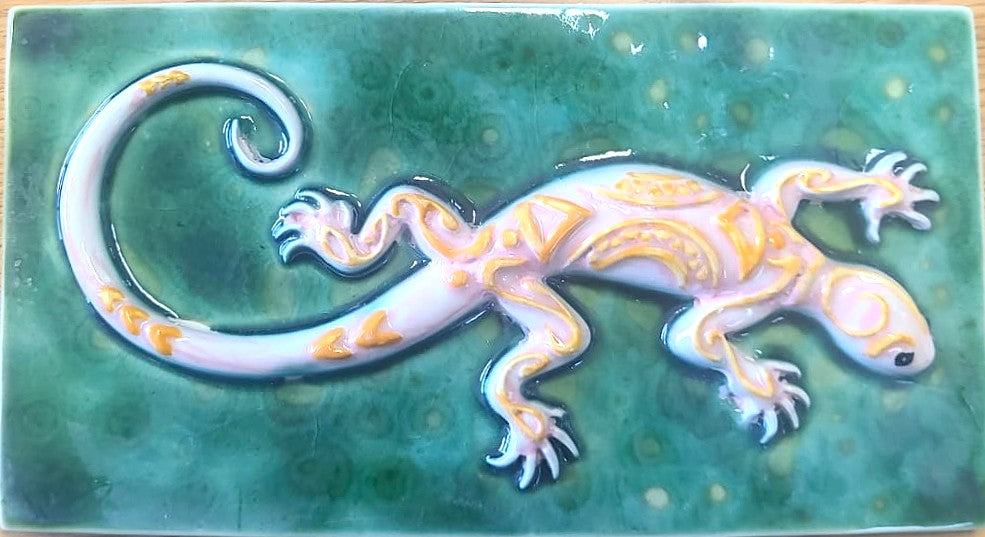 Lagarto 20x11 Verde