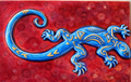 Lagarto 20x11 Vermelho