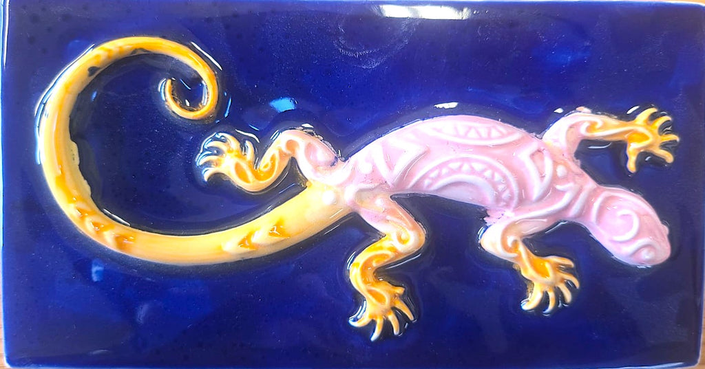 Lagarto 20x11 Azul